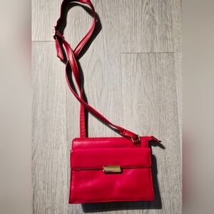 Elegant Red Crossbody Bag